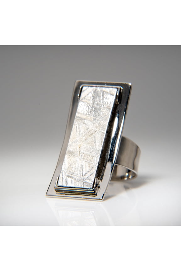 Genuine Seymchan Meteorite Ring