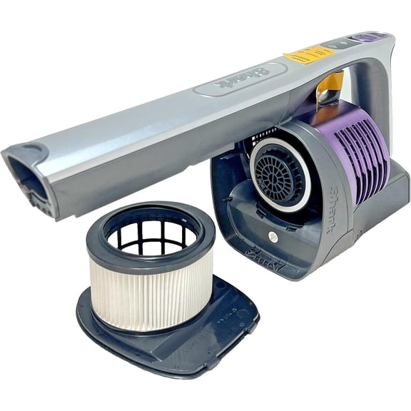 Genuine Shark Handheld Body Motor Head Chassis Assembly with Battery for IZ440H IZ441H IZ441HBRN IZ440HC Vertex DuoClean PowerFins Cordless Vacuum, NO DUST BIN, etc.