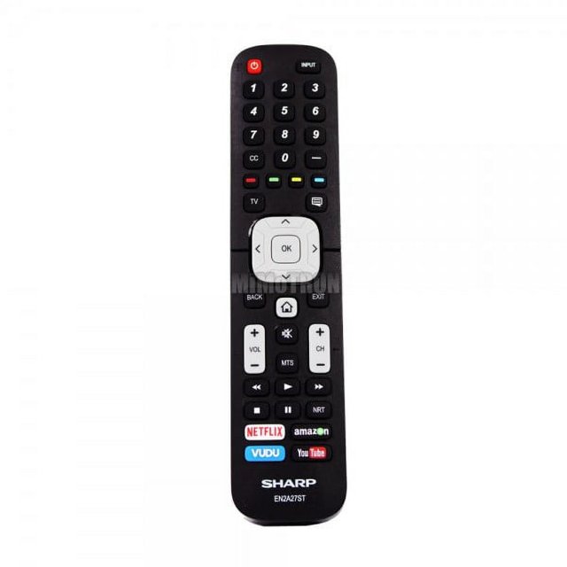 Genuine Sharp EN2A27ST 4K UHD Smart TV Remote Control