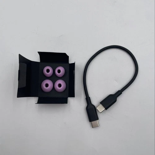 Genuine Silicone Ear Tips For Beats Fit Pro/Studio Buds/Solo Buds Pink w/Cable