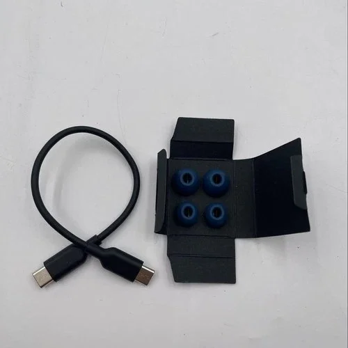 Genuine Silicone Ear Tips For Beats Fit Pro/Studio Buds Tidal Blue w/Cable