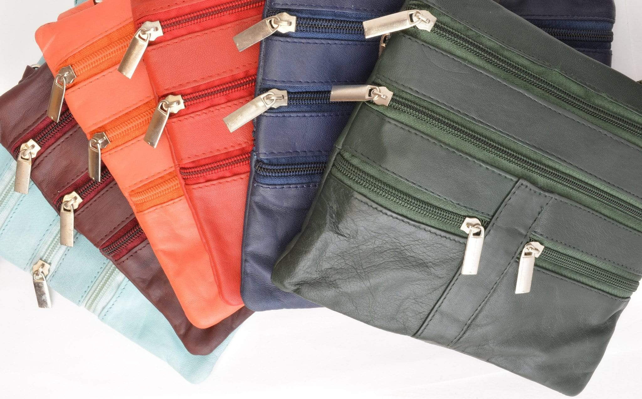 Genuine Soft Leather Cross Body Bag Purse Shoulder Bag 5 Pocket Organizer Micro Handbag Travel Wallet Many Colors 1eafae89 4b52 4a72 a511 8594b25b399e.599c3c76e8ff8a522180336f79ffa059