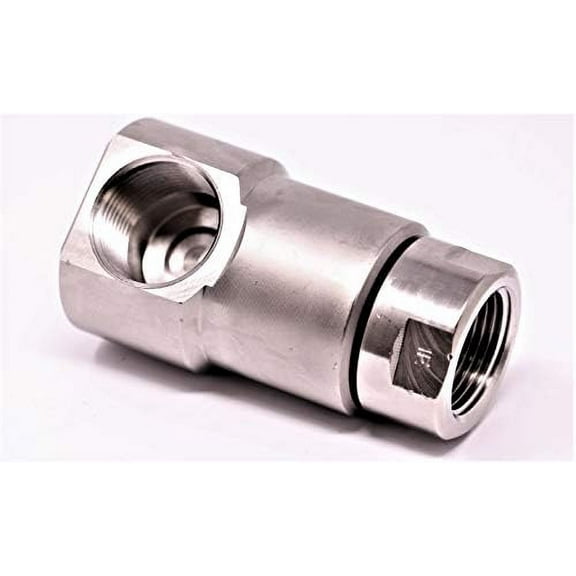 Genuine Super Swivel 1 Inch FXF Heavy Duty Hose Reel Swivel With Grease Zerk Fitting. Replacement Swivel For Home And Industrial Steel Hose Reel 9SS16FP100XFP100-Ni-AL #5044