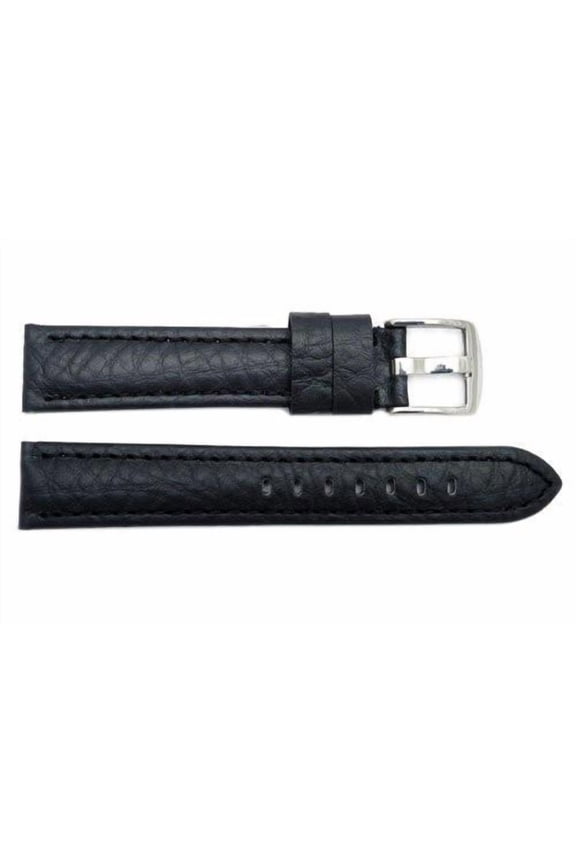 Genuine Textured Leather Panerai Black 18mm XL Watch Strap