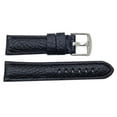 thumbnail image 1 of Genuine Textured Leather Panerai Black 22mm Watch Strap, 1 of 1