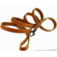 thumbnail image 1 of Genuine Thick Leather Dog Leash 6' Long, 3/4' wide, for Xlarge Breeds, Cane Corso, Mastiff, 1 of 2