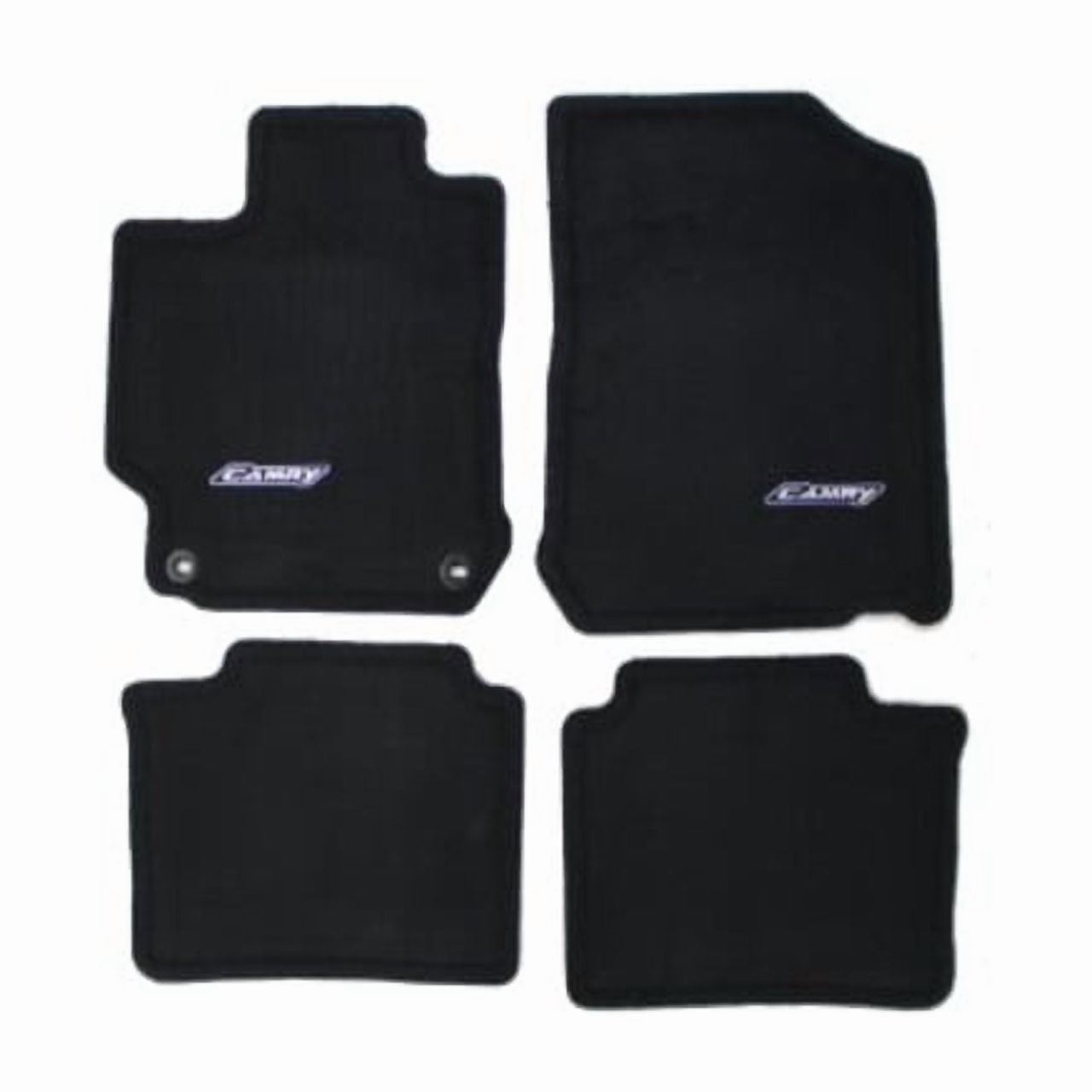 Genuine Toyota Accessories PT208-03120-20 Custom Fit Carpet Floor Mat - (Black), Set of 4