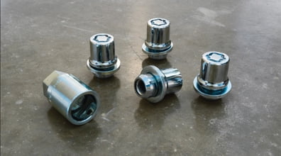 Genuine Toyota Tundra, Sequoia, Land Cruiser Alloy Wheel Lock Set PT276-60070
