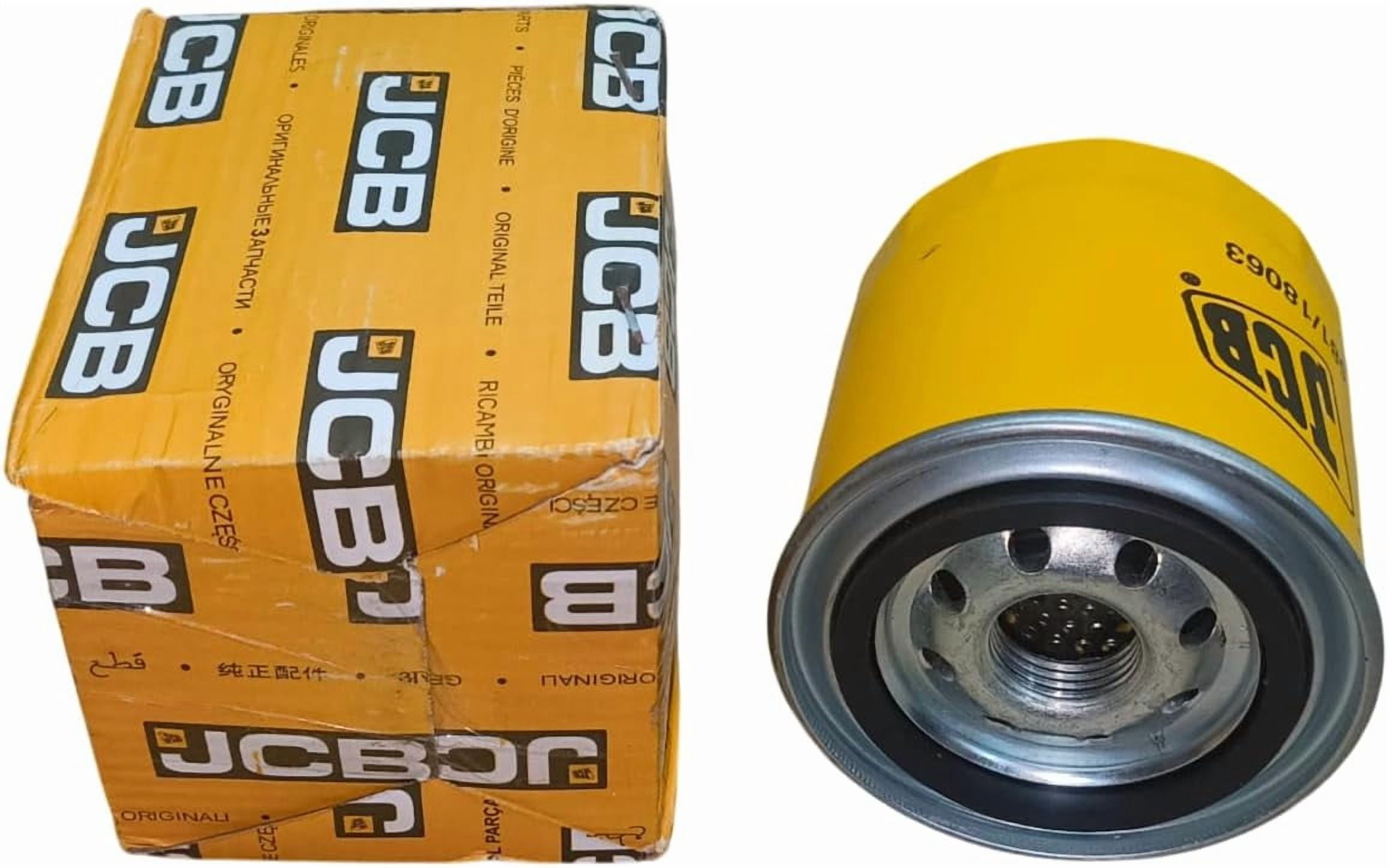Genuine Transmission Oil Filter Fits and Compatible Jcb (Part No. 581/ ...