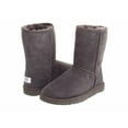 thumbnail image 1 of Genuine Ugg Classic Short Black Gray Chestnut Brown Navy Leather Bomber Men Boot, 1 of 7