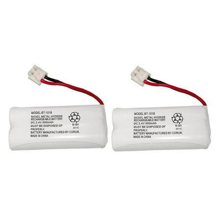 Genuine Uniden BT-1018 BBTG0743101 Rechargeable Cordless Handset Phone Battery Compatible with Several Uniden Telephones (2-Pack)