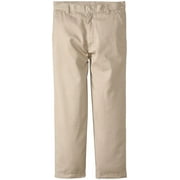 GENUINE SCHOOL UNIFORM Genuine Uniform Boys School Uniform Firm Flat Front Double Knee Pants (Little Boys, Big Boy, & Husky)