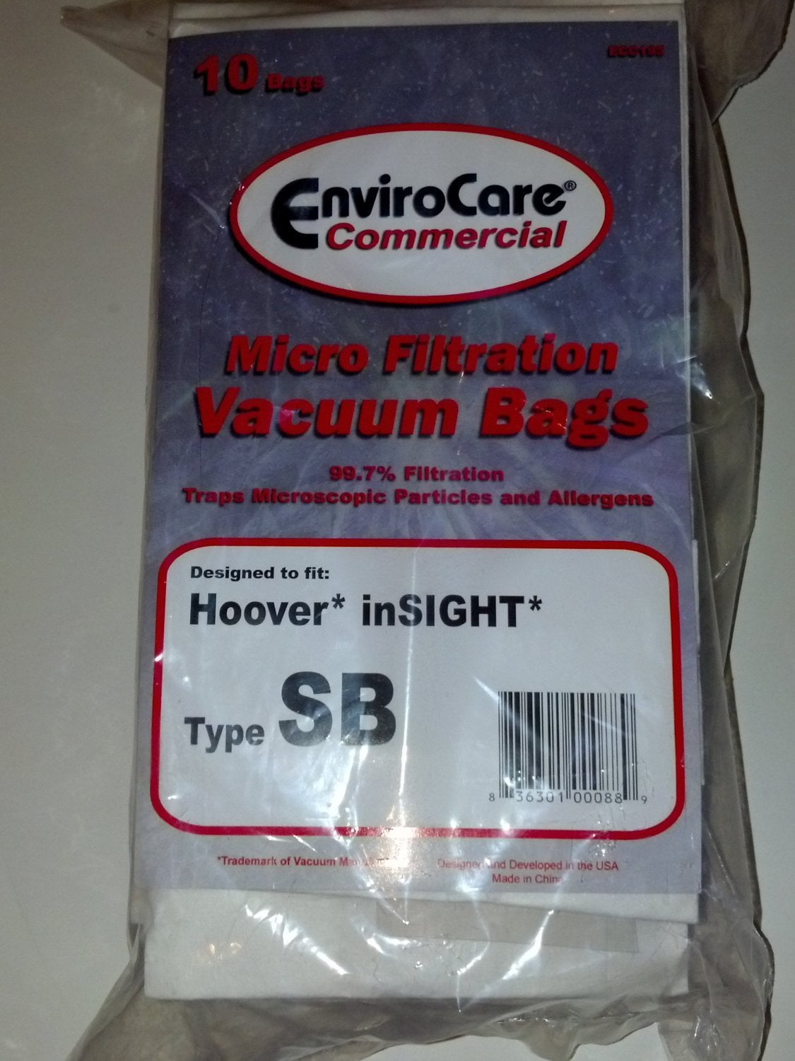 Genuine Vacuum Bag for Hoover AH10170 (Single Pack)