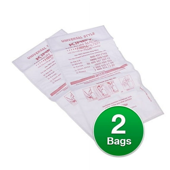 Genuine Vacuum Bag for Kirby 205814A / 204814G (2 Bags)