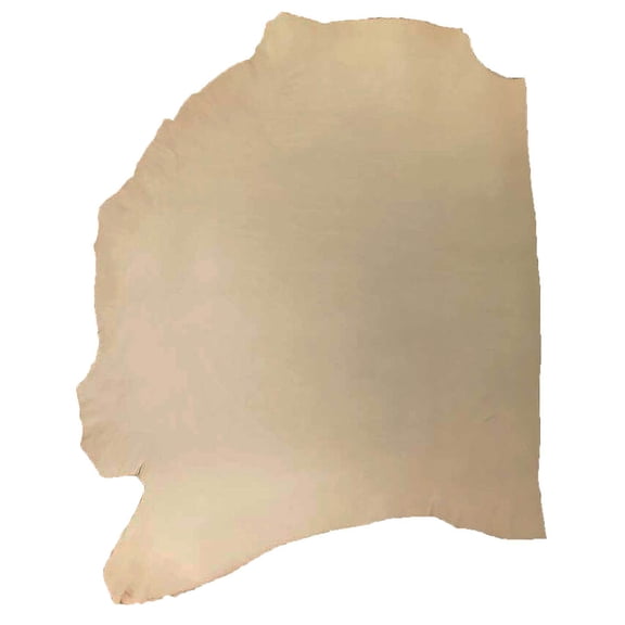 Genuine Vegetable Tan Cowhide Shoulder Natural 6-7oz Average 7-8 sqft