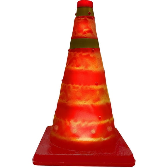 Genuine Victor LED Lighted Pop-up Safety Cone