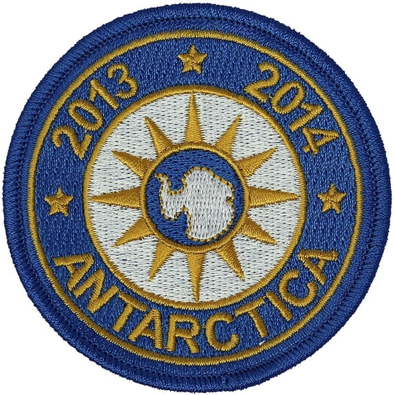 Genuine Vintage Antarctica Patch (from South Pole) - Embroidered Antarctica Morale Patch