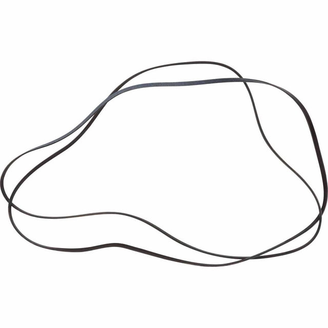 Genuine Whirlpool Dryer Drum Belt, Black