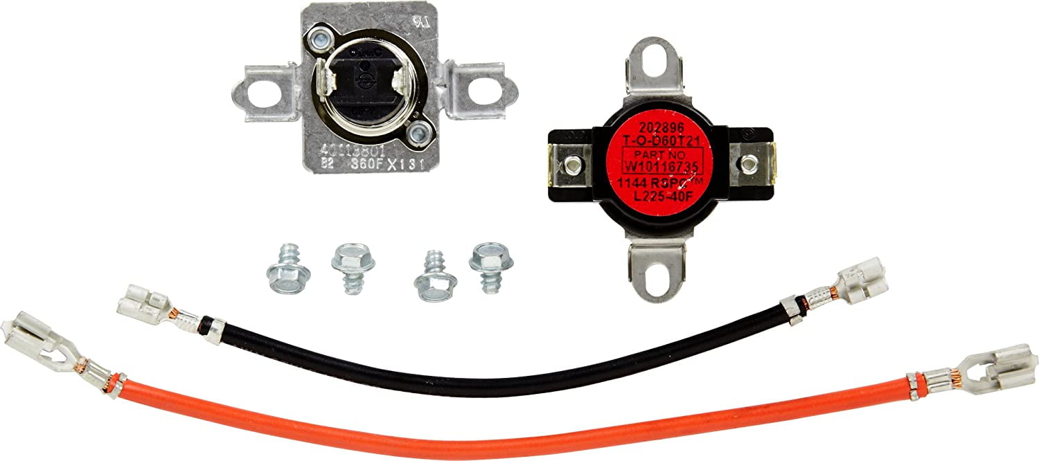 Genuine Whirlpool R9900489 High Limit Thermal Fuse Kit
