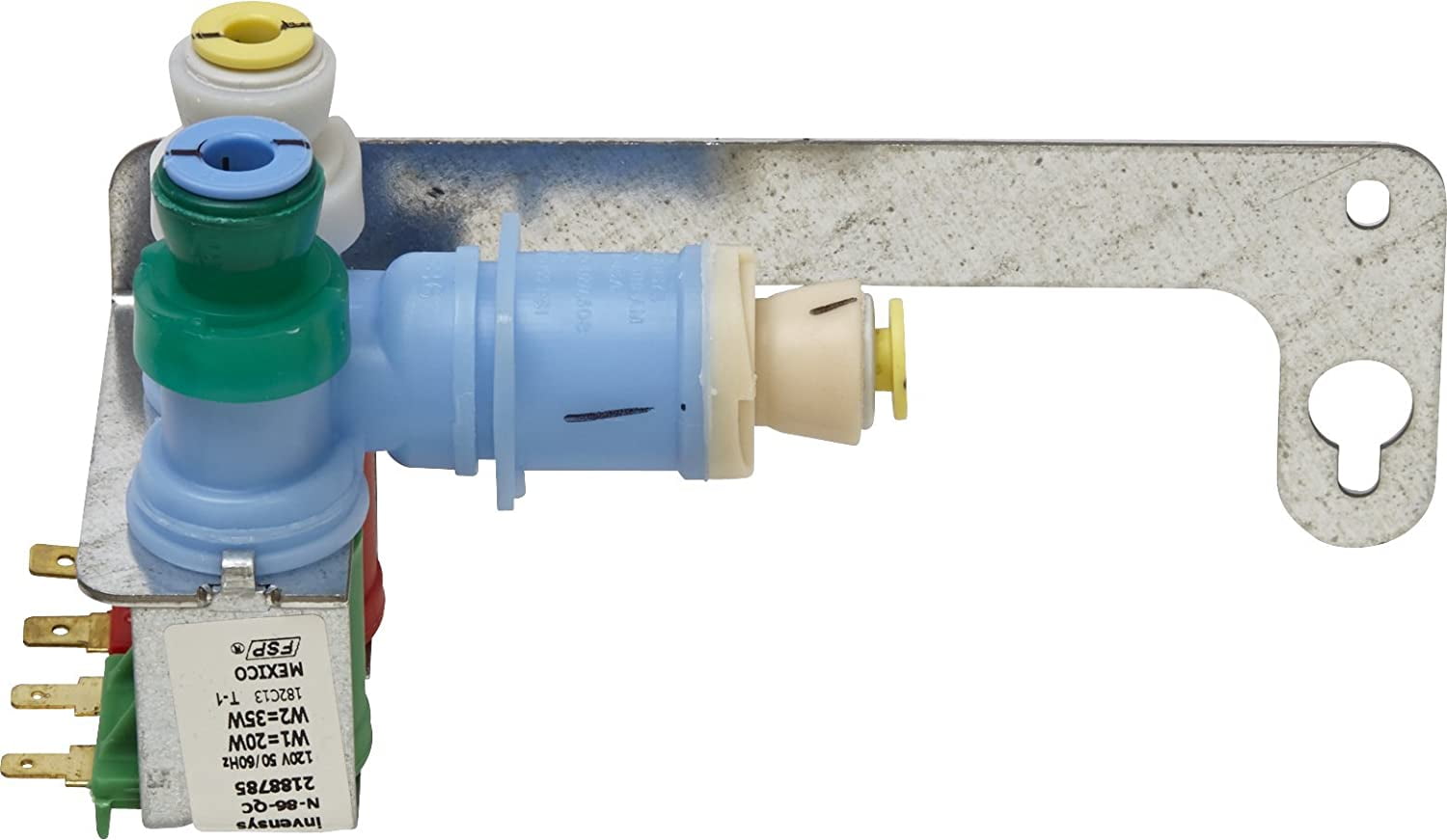 Genuine Whirlpool WP2188785 Water Inlet Valve Assembly