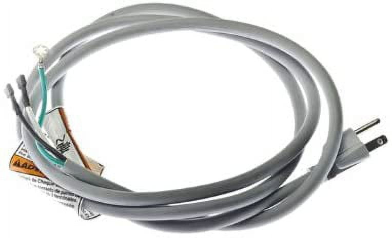 Genuine Whirlpool WP8183009 Power Cord for Washer