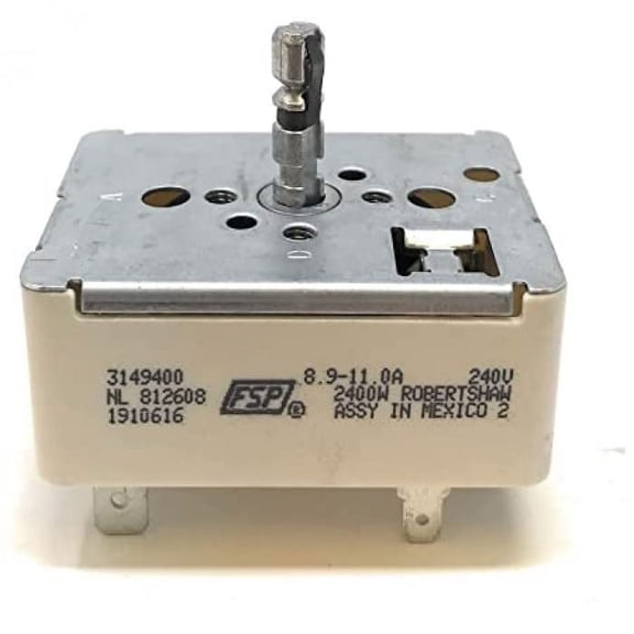 Genuine Whirlpool WP9758060 Range Surface Element Switch