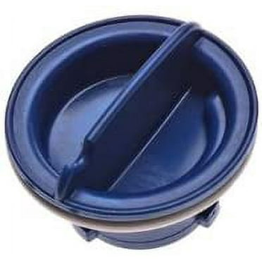 Gray Plastic Dishwasher Rinse Aid Dispenser Cap - Replaces Whirlpool/Kenmore Part # 8558307, 8539095, 1060792