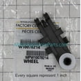 thumbnail image 1 of Genuine Whirlpool WPW10078214 Dishrack Roller, 1 of 6