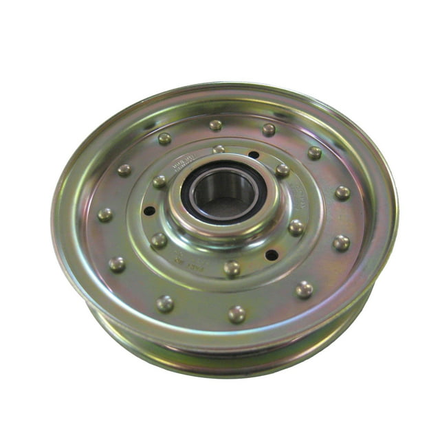 Genuine Wright Manufacturing Replacement Idler Pulley (5" x 1 1/4" x 3/8" Bore) for Lawn Mowers and Others / 71460009