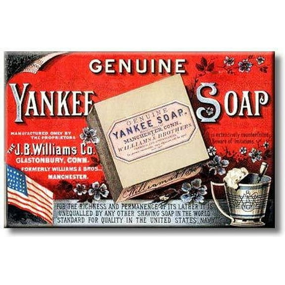 Genuine Yankee Soap Picture on Stretched Canvas, Wall Art Décor, Ready to Hang