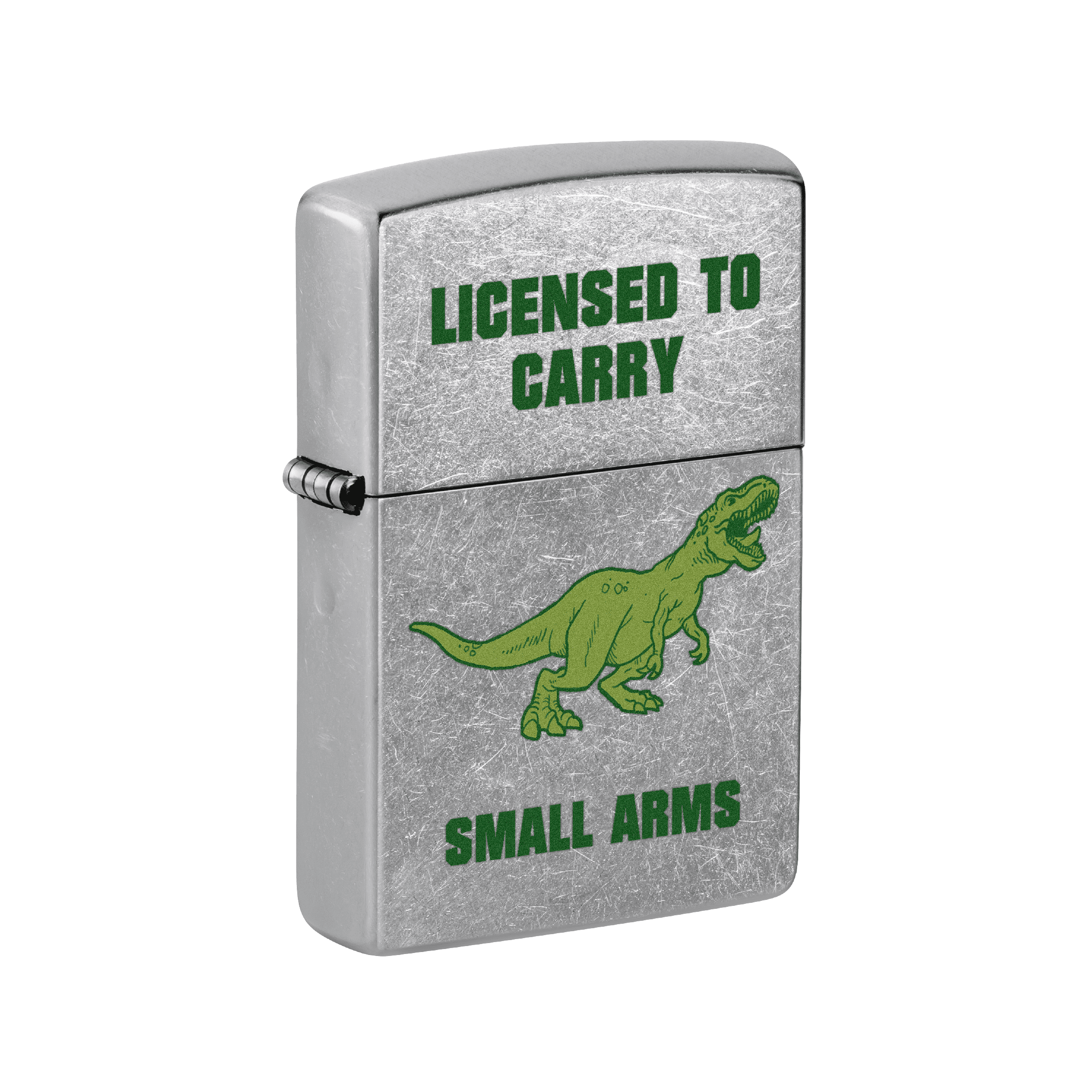 Genuine Zippo Windproof Lighter Licensed to carry Small Arms