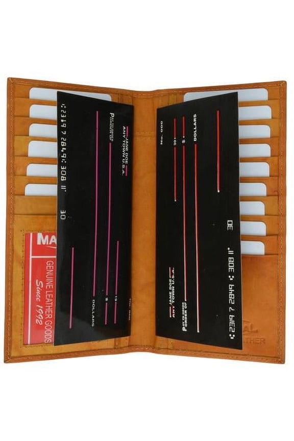 Genuine cowhide leather Credit Card/ID holder 1528 CF