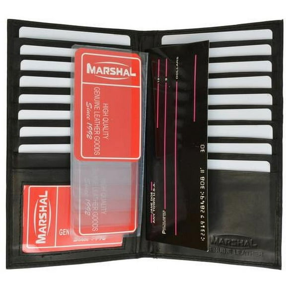 Genuine cowhide leather multi Credit Card/ID holder 1529 CF