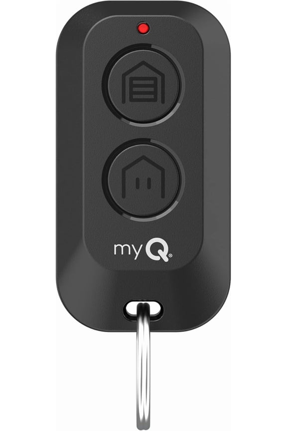 Genuine myQ 2Button Keychain Garage Door Remote Compact Universal Remote, Long Range Performance, Works with , LiftMaster & Craftsman Openers
