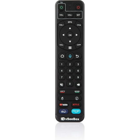 Genuine vSeeBox V2 Pro Bluetooth, Command Remote Control Compatible with vSeeBox V1 Pro, V2 Pro, V1 Max, Elite