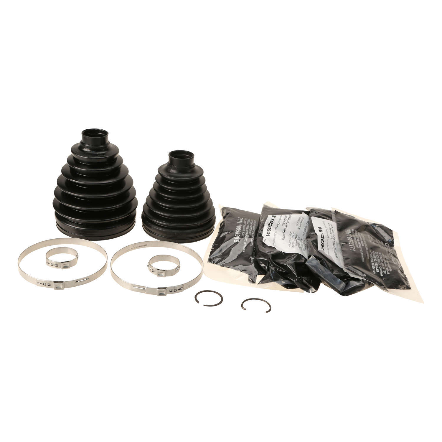 Genuine w/ Clamps & Grease CV Boot Kit, Pair, Inner & Outer Fits select 20072010,20152018