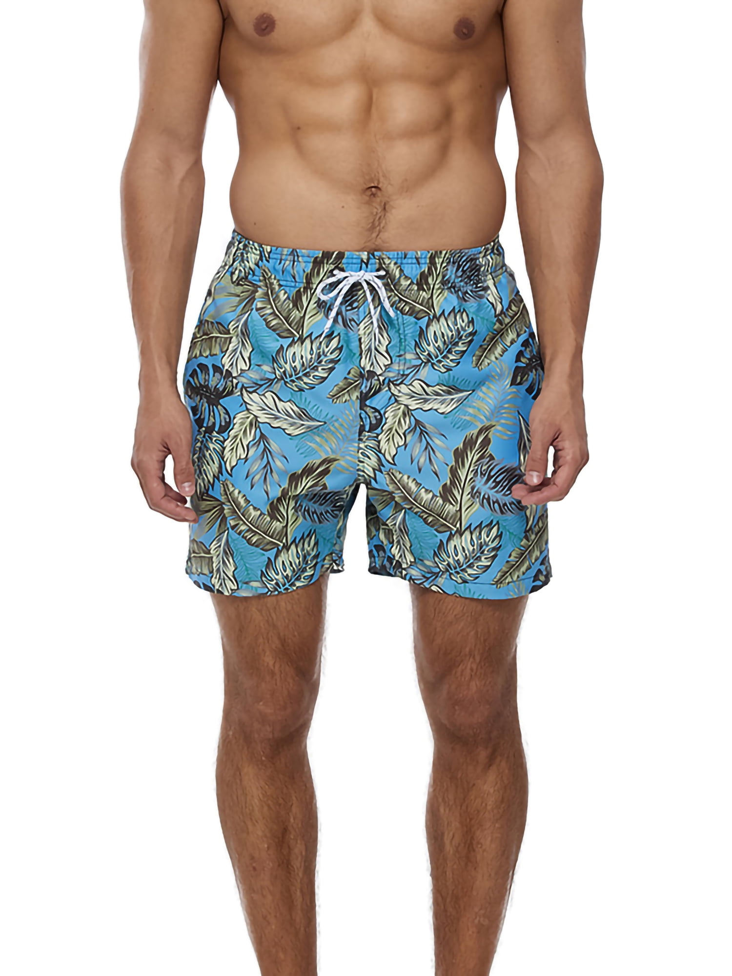 Mens high cheap waisted swim trunks