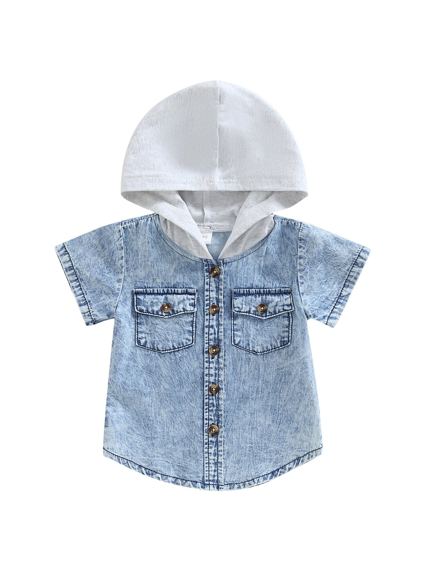 Baby Boy/Kids Casual Cotton Shirt in Brown Half Sleeves Sale!! main image 0