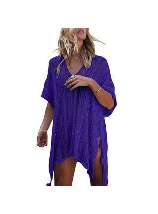 Lavender Swimsuit Cover Up Women, Purple Lilac Beach Bathing suit Wrap –  Starcove Fashion