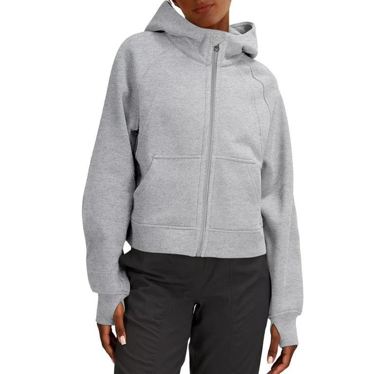 Street Solid Pocket Zipper U Neck Outerwear Street Solid Pocket Zipper U Neck Outerwear