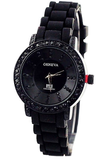 Geneva Silicone Watches display picture 1