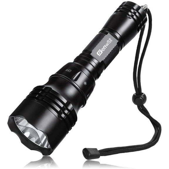 Genwiss Dive Light, Diving Flashlight Underwater Lights Scuba Diving Flashlight