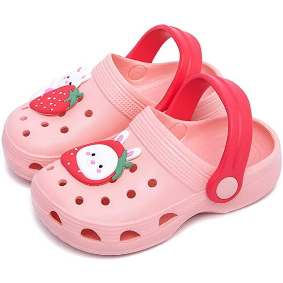 Genwiss Toddler Clogs Boys Girls Cartoon Unicorn Dinosaur Clog Kids Cute Garden Shoes Slides Sandals Children Beach Slipper Slip On Shoes