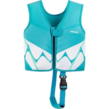 Genwiss Toddler Swim Vest, Swim Jacket for Kids, Infant Swim Trainer Vest with Adjustable Safety Strap