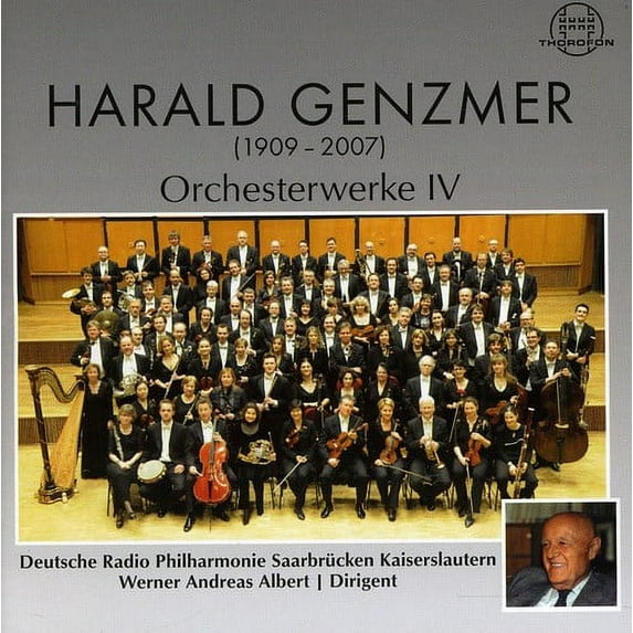 Genzmer / Albert / Deutsche Radio Philharmonie - Orchestra Works 4 - Music & Performance - CD