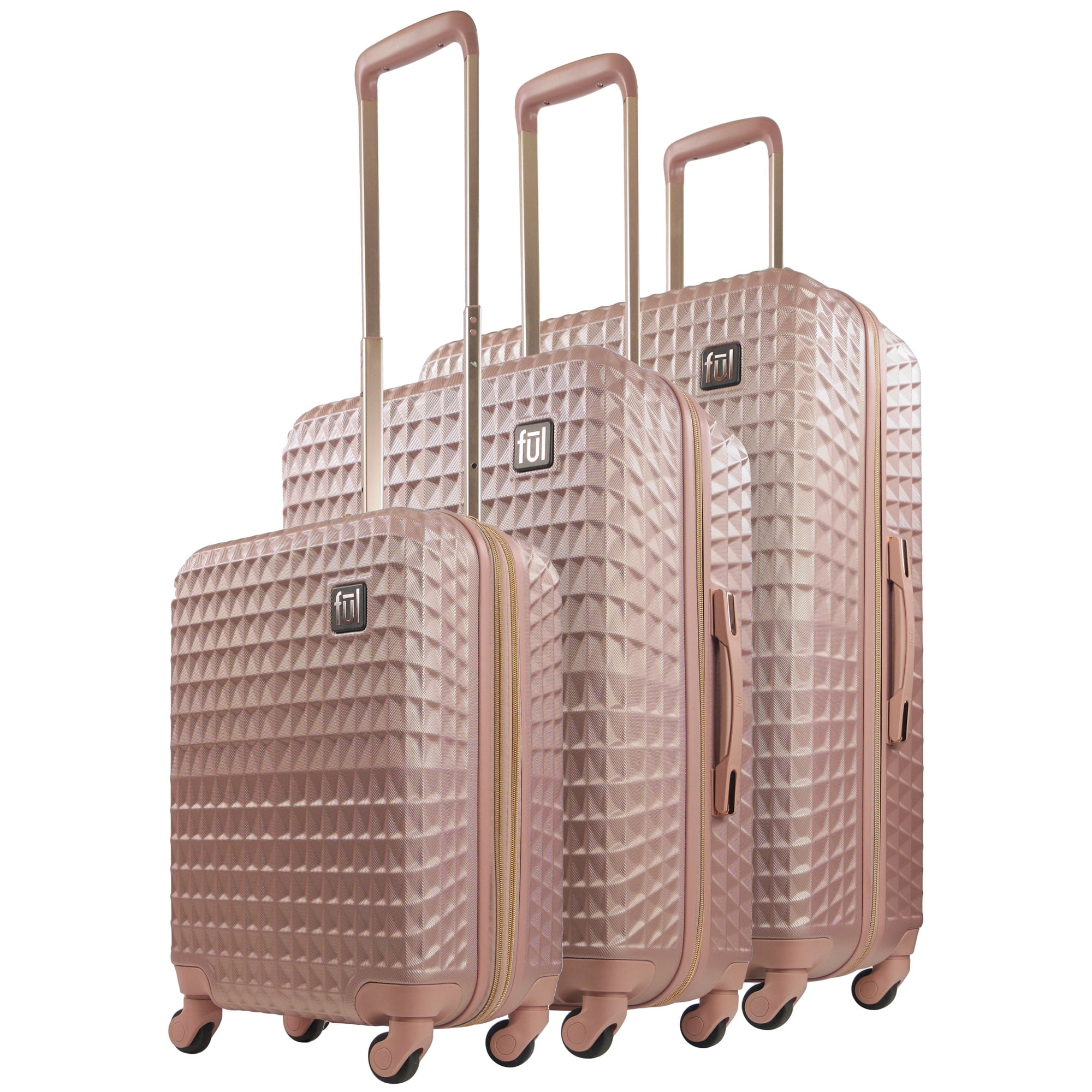 Bebe rose gold luggage online