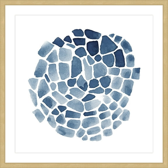 Geo Ball 12 in x 12 in Framed Painting Art Prints, by Marmont Hill