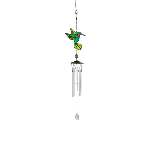 Geo Central Chime Hummingbird Suncatcher