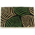 thumbnail image 1 of Geo Crafts G003 Palm Leaves 18 x 30 in. PVC Backed Doormat, 1 of 1