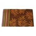 thumbnail image 1 of Geo Crafts G211 Fall Ferns 18 x 30 in. PVC Back Coir Doormat -Brown, 1 of 1